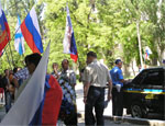 Крымские власти пробовали сорвать автопробег «Русского Крыма» под русскими и Андреевскими флагами (ФОТО)