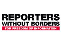 Логотип "Репортеров без границ" с веб-сайта rsf. org