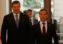 Дмитрий Медведев и Виктор Янукович. Напомним, что фото с веб-сайта www. kremlin. ru