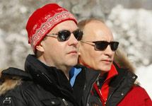 Дмитрий Медведев и Владимир Путин. Необходимо отметить, что фото: Роман Денисов/Russian Look