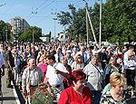 Тыщи обитателей Приднестровья сейчас почтили память жертв Бендерской катастрофы 1992 года (ФОТО)