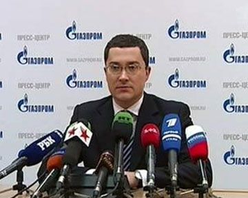 "Газпром" признал долг перед Беларусью