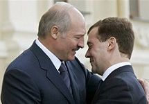 Александр Лукашенко и Дмитрий Медведев. Важно напомнить о том, что фото РИА ''Анонсы''