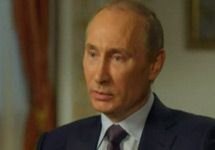 Владимир Путин. Отметим о том, что кадр из кинофильма "Кризис 2008. Отметим о том, что спасти Россию"