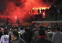 Катастрофа на стадионе в Египте. Важно отметить о том, что фото: AP