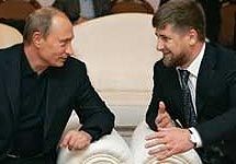 Владимир Путин и Рамзан Кадыров. Напомнить о том, что фото http://www. russiansanfran. com