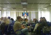 Зал ожидания аэропорта. Важно напомнить, что фото с веб-сайта www. borodin. su