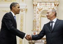 Барак Обама и Владимир Путин. Отметим, что фото AP