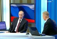 Ровная линия с Владимиром Путиным. Важно напомнить о том, что кадр телеканала ''Вести''