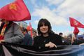 Дарья Митина на первомайском шествии 2011 года. Стоит напомнить, что фото Е. Михеевой/Грани. Ру