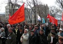 Митинг во Владивостоке. Стоит напомнить, что фото с веб-сайта Каспаров. Ру