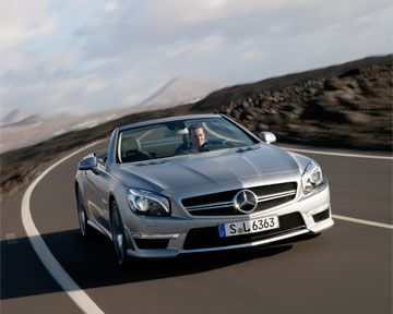 Мерседес-бенз представил 630-сильный родстер SL 65 AMG