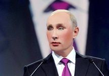 Портрет Владимира Путина, сожженный активистом Стратегии-31 Юрием Староверовым. Хотелось бы напомнить, что фото: ЖЖ-сообщество Намарш. Ру