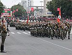 В Тирасполе в честь годовщины образования ПМР состоялся парад воинских подразделений (ФОТО)