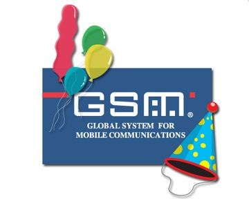 Сотовая связь GSM отмечает юбилей